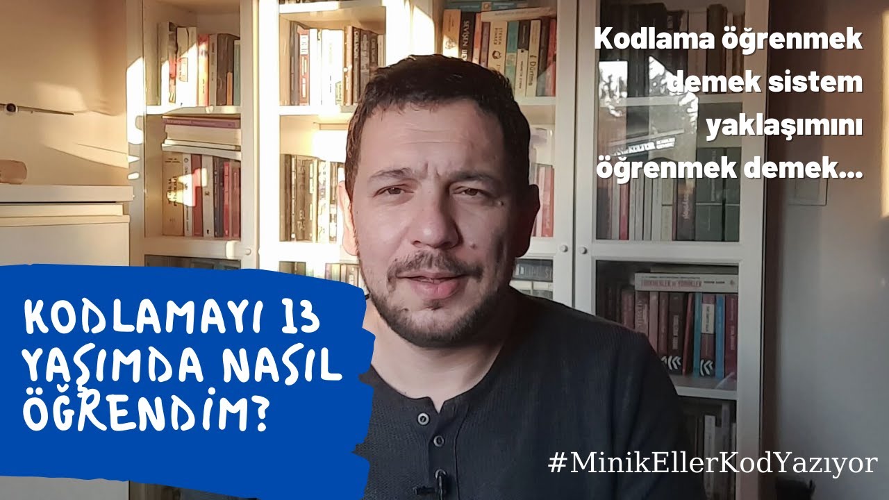 YIL 1998… 13 YAŞIMDA KODLAMAYA NASIL BAŞLADIM? – #MinikEllerKodYazıyor